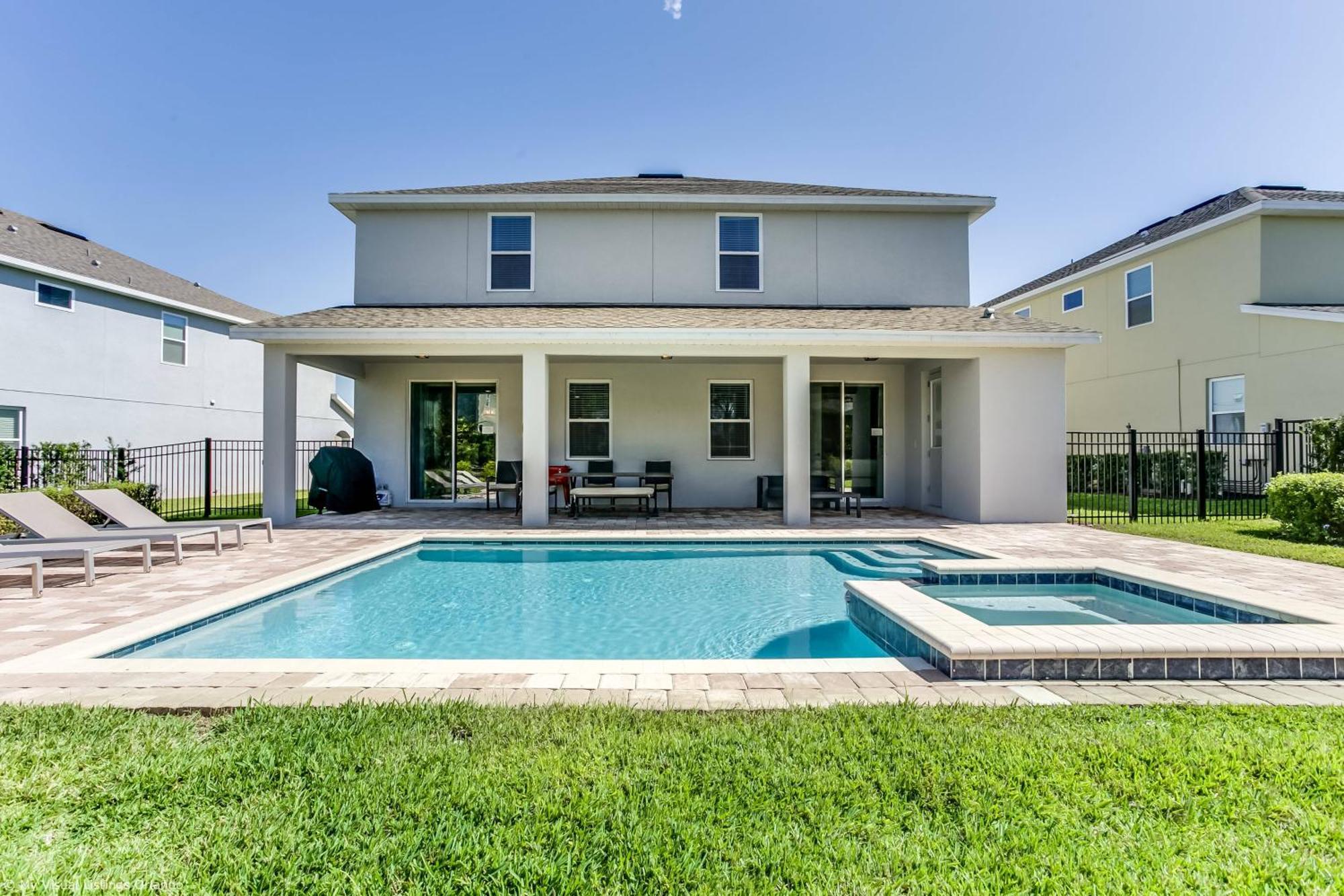 8 Bedroom Vacation Home With Pool 2114 Orlando Exterior photo